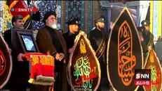اهتزاز پرچم معروف انتقام مسجد جمکران + فیلم