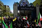 عزاداری مردم تهران در روز اربعین رهبر شهید انقلاب اسلامی(2)