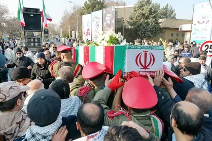 برگزاری مراسم تشییع ۳ نفر از شهدای امنیت در اصفهان