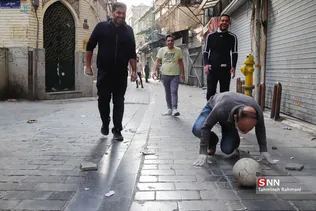 سکوت پابرجا_بازار بزرگ تهران