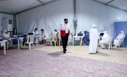 مراجعه ۱۲ هزار نفر به بیمارستان صحرایی هلال&zwnj;احمر در منا