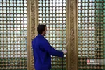  ضد عفونی کردن حرم حضرت فاطمه معصومه(س)