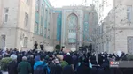 تجمع دانشجویان مقابل وزارت امور خارجه