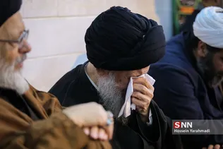 مراسم عزاداری رحلت پیامبر اکرم(ص) و شهادت امام حسن مجتبی علیه‌السلام  در دفتر آیت‌الله علوی گرگانی