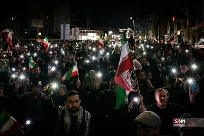سوگواری ملت در مازندران برای رهبر شهیدمان+فیلم
