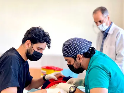 خدمت&zwnj;رسانی به اهالی داراب از سوی جهادگران سلامت دانشگاه علوم پزشکی شیراز