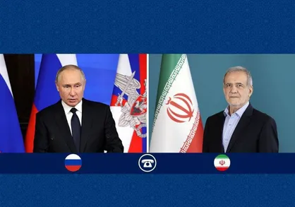 گفت&zwnj;وگوی تلفنی پزشکیان و پوتین