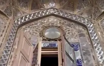 آسیب جبران ناپذیر حملات دشمن صهیونی_آمریکایی به تاریخ ایران/تخریب قسمت&zwnj;هایی از چهل ستون اصفهان