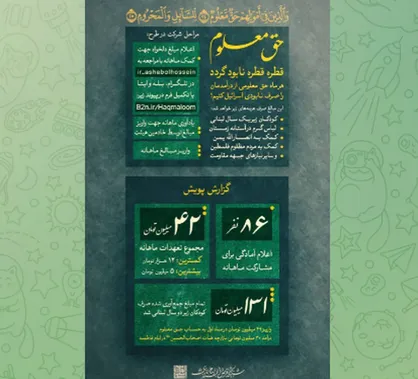 برپایی پویش &laquo;حق معلوم&raquo; توسط هیئت دانشجویی اصحاب&zwnj;الحسین دانشگاه تهران