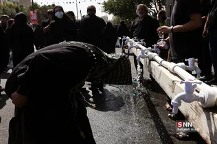 پیاده روی جاماندگان اربعین حسینی(ع) در تهران