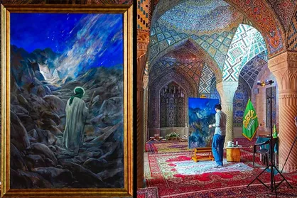 اثر جدید حسن روح&zwnj;الامین با موضوع پیامبر رحمت (ص) رونمایی شد