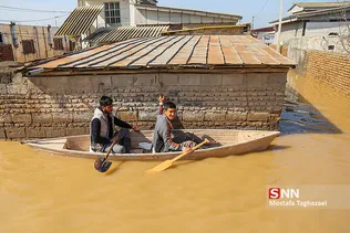 آق قلا در چهارمین روز جاری شدن سیل