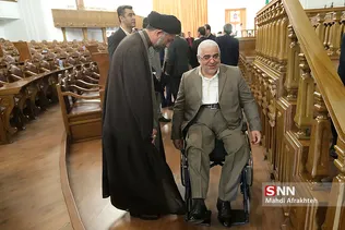 مراسم تجلیل از جانبازان و فرزندان شاهد مجلس شورای اسلامی