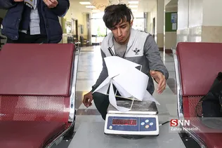 مسابقات نجات تخم مرغ در دانشگاه امیر کبیر