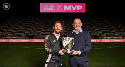 لیونل مسی بازیکن سال MLS شد