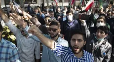 راهپیمایی مــردم انقــلابی ایران در محکومیت دخالت دولت‌های غربی