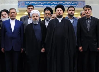 رئیس جمهور و اعضای دولت با آرمان&zwnj;های امام راحل تجدید میثاق کردند