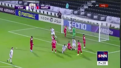گل اول السد به پرسپولیس در دقایق پایانی نیمه اول/ پرسپولیس 0️⃣ السد 1️⃣