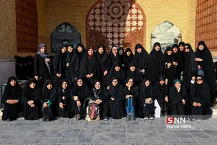 بدرقه کاروان اربعین دانشگاه صنعتی شریف