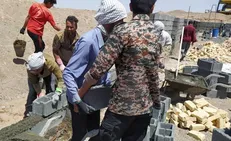 مرحله دوم اردوی جهادی به همت جهادگران بیرجندی در شهرک امام علی (ع) بیرجند برگزار شد