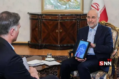 گفت&zwnj;و&zwnj;گو شبکه خبری سی&zwnj;ان&zwnj;ان آمریکا با رئیس مجلس + عکس