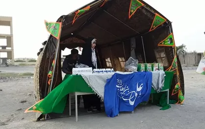 محلول ضدعفونی&zwnj;کننده از سوی دانشجویان بسیجی بندرجاسک توزیع شد