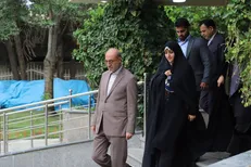 معاون رئیس جمهور در امور زنان و خانواده وارد کرمانشاه شد