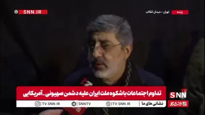 طاهری: مردم سنگر واقعی را فهمیدند و آن را مانند دفاع مقدس حفظ کردند