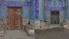 سرقت درب تاریخی مسجد جامع صفوی خمینی‌شهر