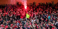 ورود پلیس به تجمع پرسپولیسی‌ها+عکس