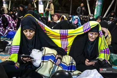 مراسم احیاء شب بیست و سوم ماه رمضان در دانشگاه تهران