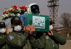 مراسم استقبال از پیکر مطهر خلبان شهید بیک محمدی در تبریز برگزارشد