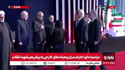 رئیس مجلس ملی آذربایجان و هیات همراه به مسئولان ارشد ایران تسلیت گفته و ابراز همدردی کردند