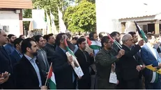 تجمع ضد صهیونیستی کارمندان گرگانی در حمایت از مردم غزه+فیلم