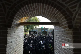 اجتماع زنان عاشورایی در امامزاده سیده ملک خاتون