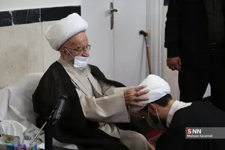 عمامه‌گذاری طلاب در میلاد امام حسین(ع)