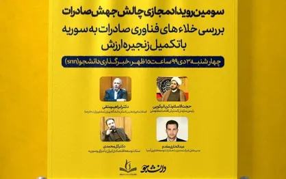 برگزاری نشست بررسی خلاء&zwnj;های فناورانه صادرات به سوریه