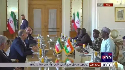 دیدار و گفتگوی دو جانبه وزرای خارجه ایران و نیجر