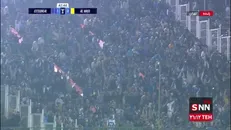 طنین انداز شدن خلیج فارس ایران در ورزشگاه شهدای شهر قدس توسط هواداران استقلال