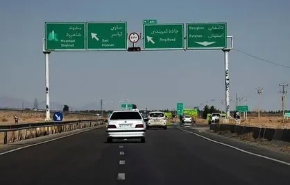 کاهش ۹/۷ درصدی تردد در محور&zwnj;های برون&zwnj;شهری