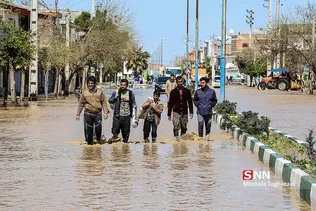 جاری شدن سیل در  استان گلستان