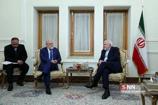 دیدار ظریف با معاون آسیای وزات خارجه ونزوئلا 
