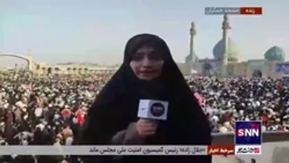 گزارش خبرنگار خبرگزاری دانشجو از اجتماع عظیم &laquo;سلام فرمانده&raquo; در صحن مسجد مقدس جمکران