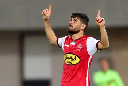 فیلم گل دوم پرسپولیس به شمس آذر توسط محمد عمری