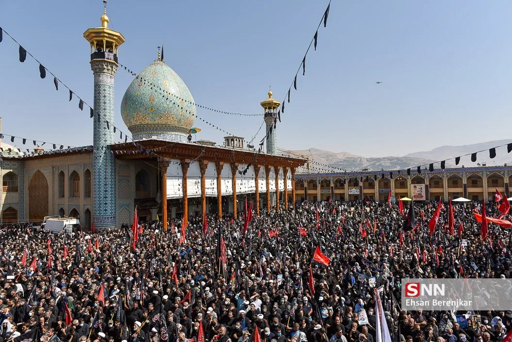 تشییع و خاکسپاری «شهید عبدالله اسکندری» در شیراز