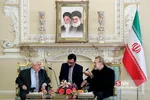 دیدار علی لاریجانی با وزیر امور خارجه سوریه