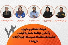 معرفی هیات انتخاب و داوری و فیلم‌های راه یافته به جشنواره منطقه‌ای آبادان (اروند)