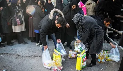 توزیع سبد کالا مخصوص ماه مبارک رمضان
