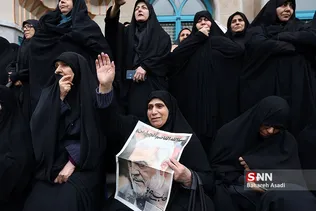 سوگواری شهادت سردار سلیمانی در دانشگاه تهران