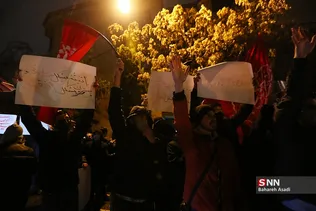 تجمع اعتراضی و اعلام انزجار از قاتلان سرداران مقاومت 